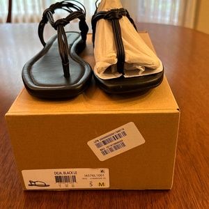 Vince Deja black sandals